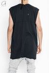 Boris Bidjan Saberi TANK vest collection Handmade in Spain TANK ONE PIECE. RF F035-2HEI Black 2
